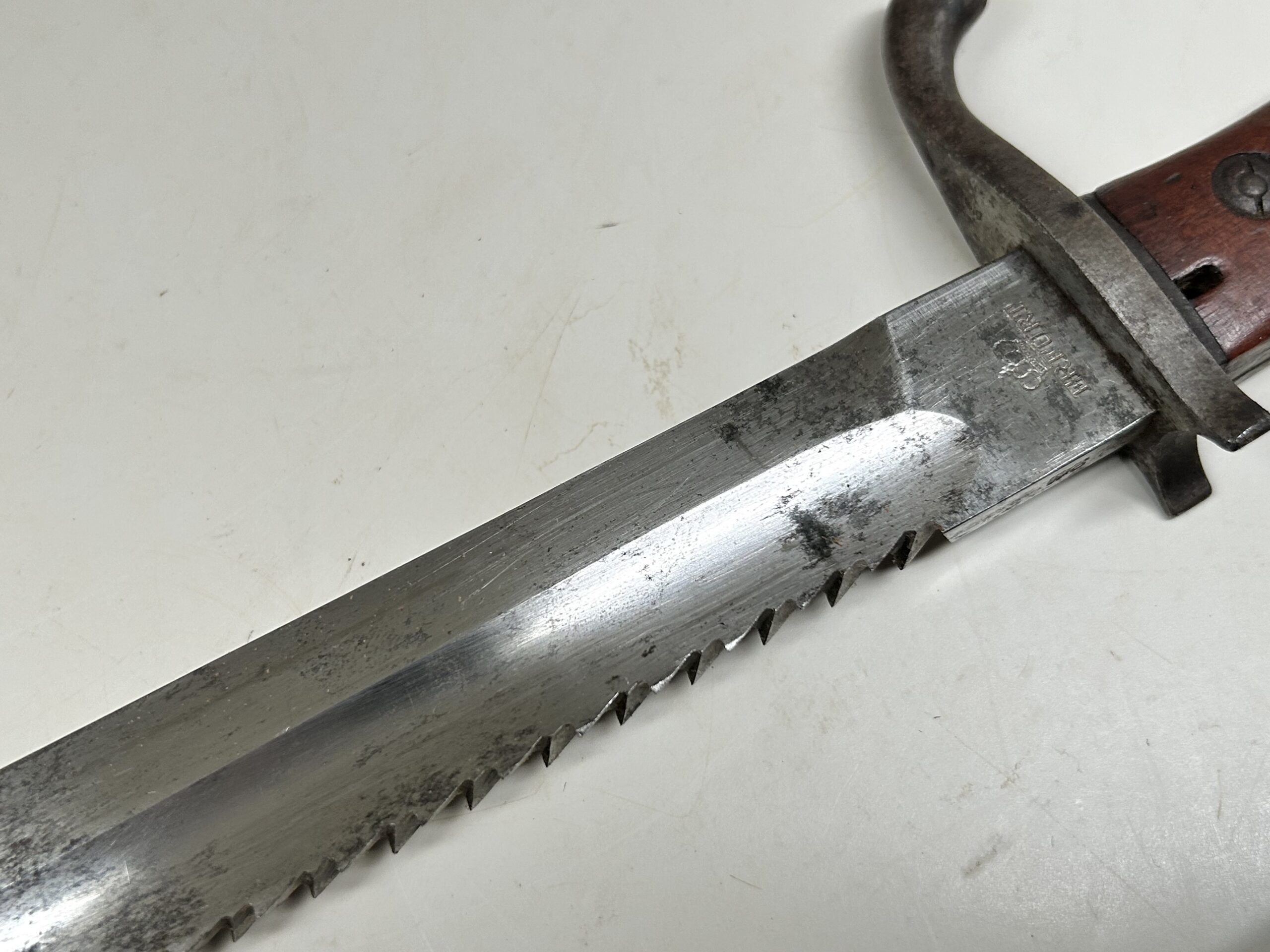 RARE S98/05 “Butchers’ Blade” Bayonet w/ Saw Teeth - Image 17