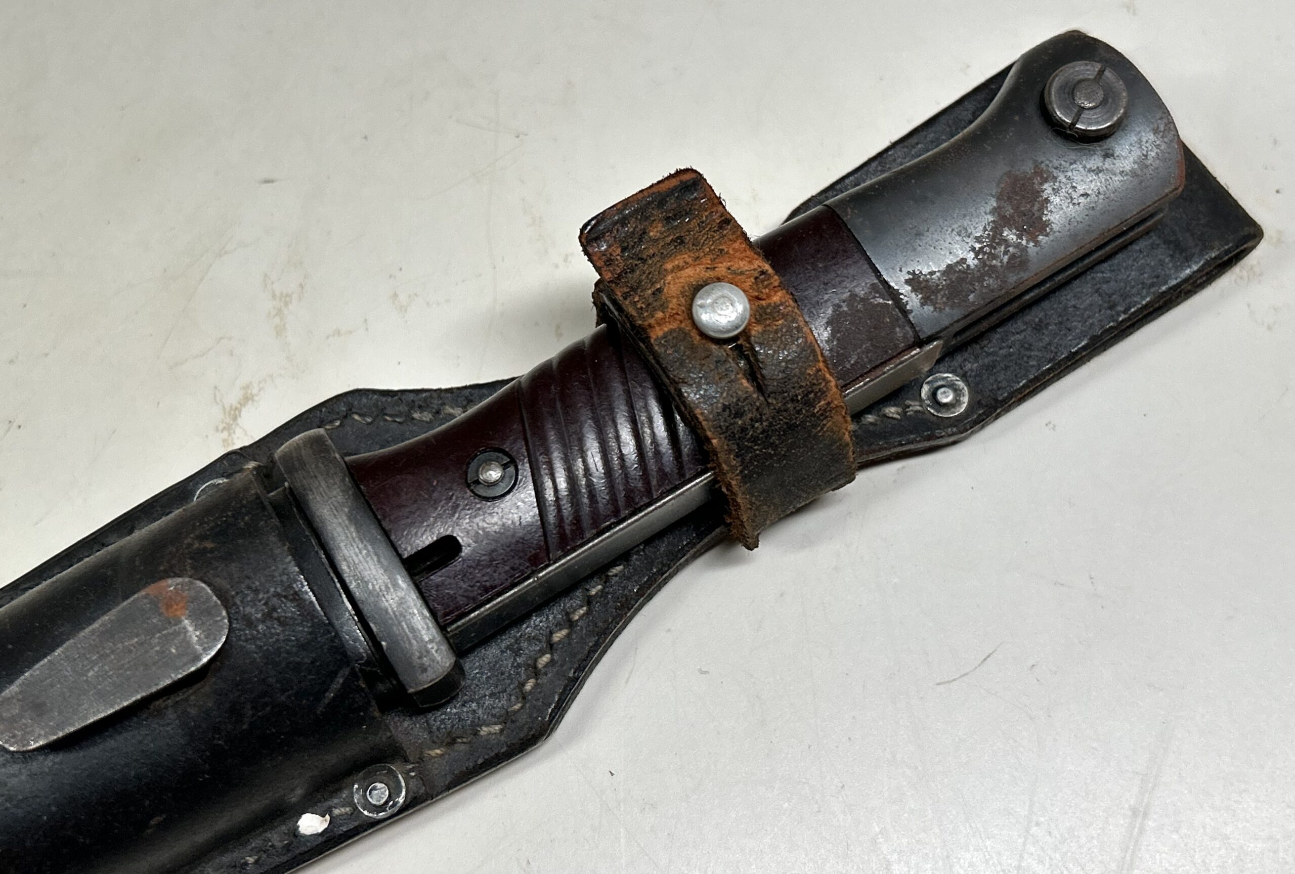Matching K98 Bayonet w/ Frog - ‘cul’ (Ernst Pack & Söhne) - Image 18
