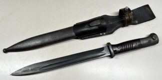 Matching K98 Bayonet w/ Frog - ‘cul’ (Ernst Pack & Söhne)