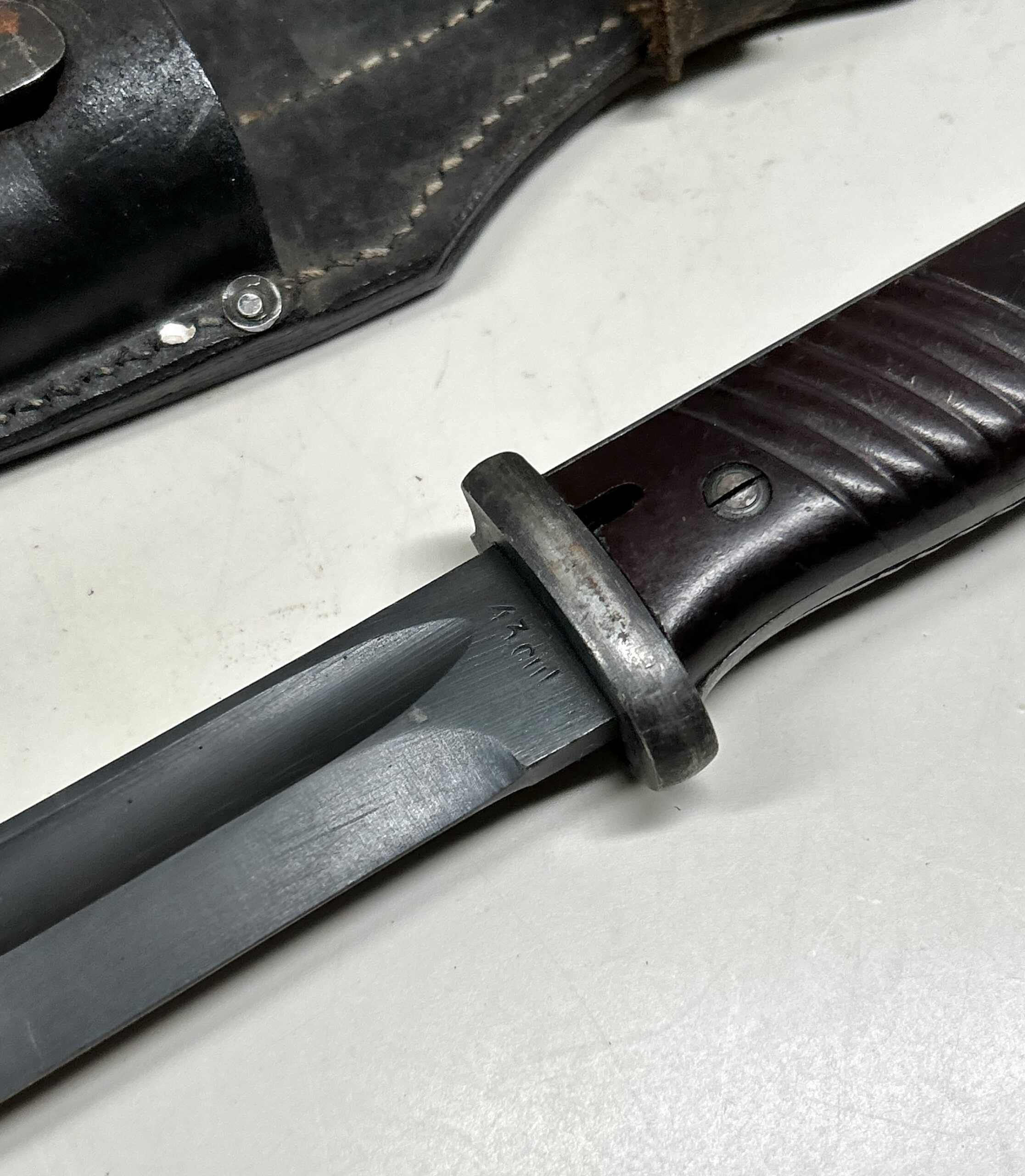 Matching K98 Bayonet w/ Frog - ‘cul’ (Ernst Pack & Söhne) - Image 12