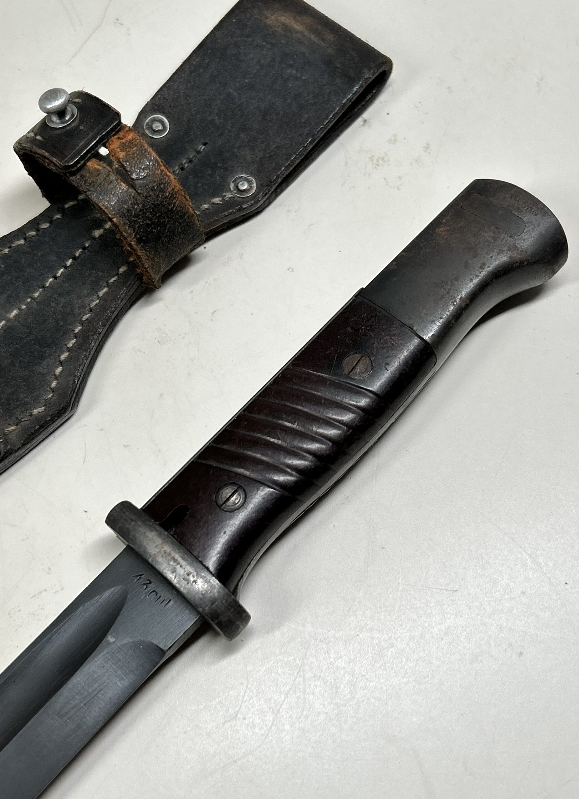 Matching K98 Bayonet w/ Frog - ‘cul’ (Ernst Pack & Söhne) - Image 13