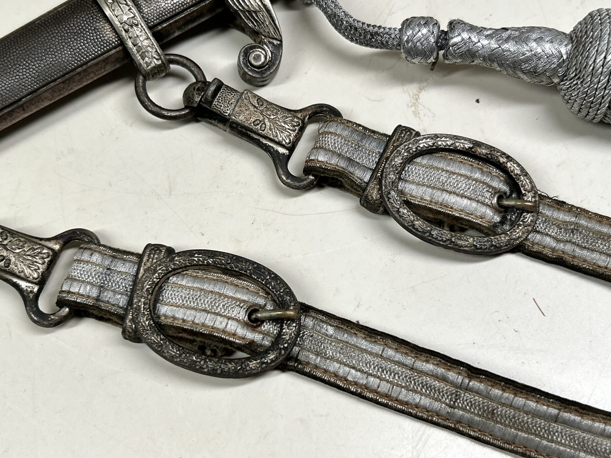 Complete Early ‘Slant-Grip’ Heer (Army) Dagger Set - (E.& F. Hörster) - Image 4