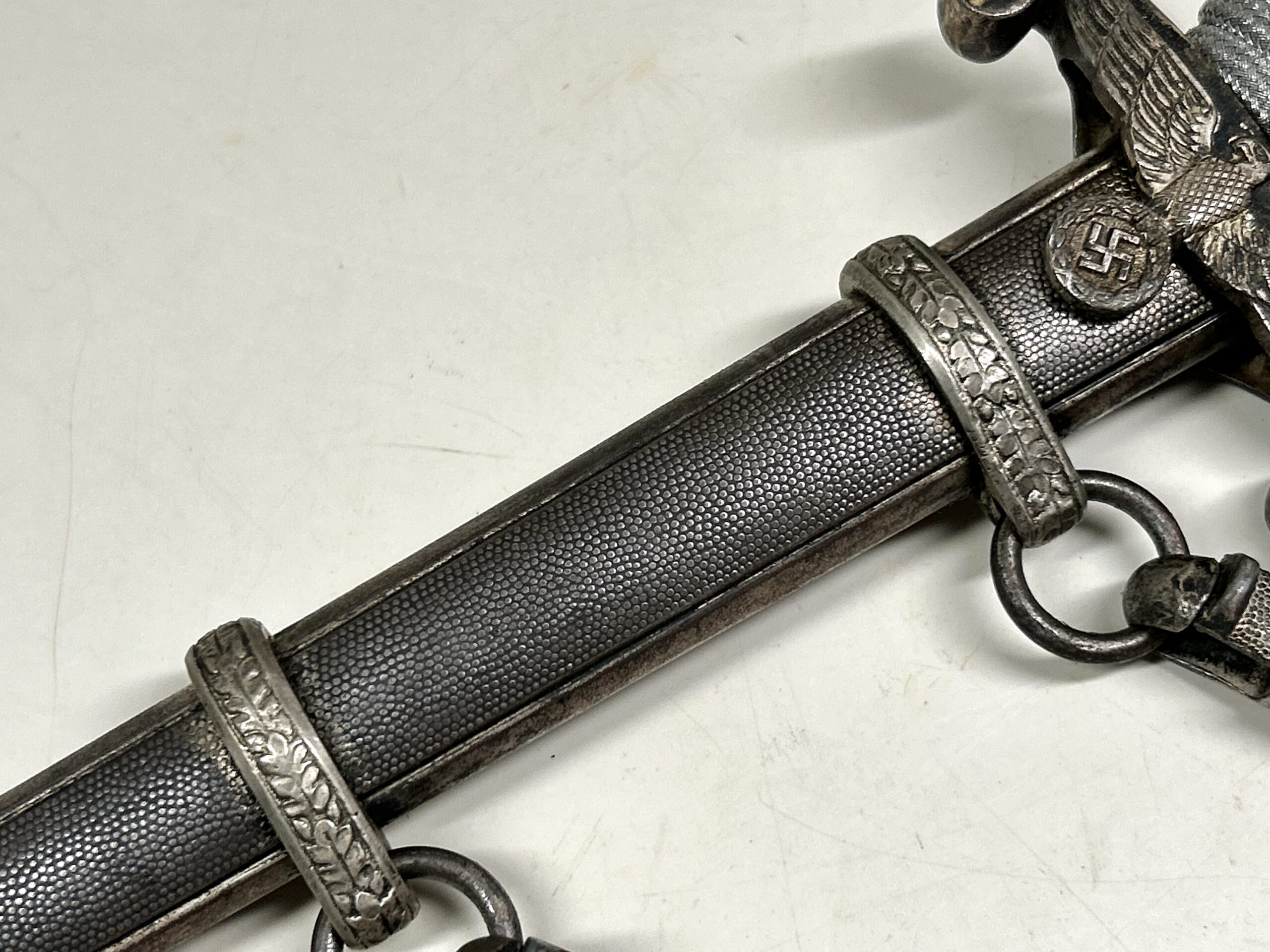 Complete Early ‘Slant-Grip’ Heer (Army) Dagger Set - (E.& F. Hörster) - Image 10