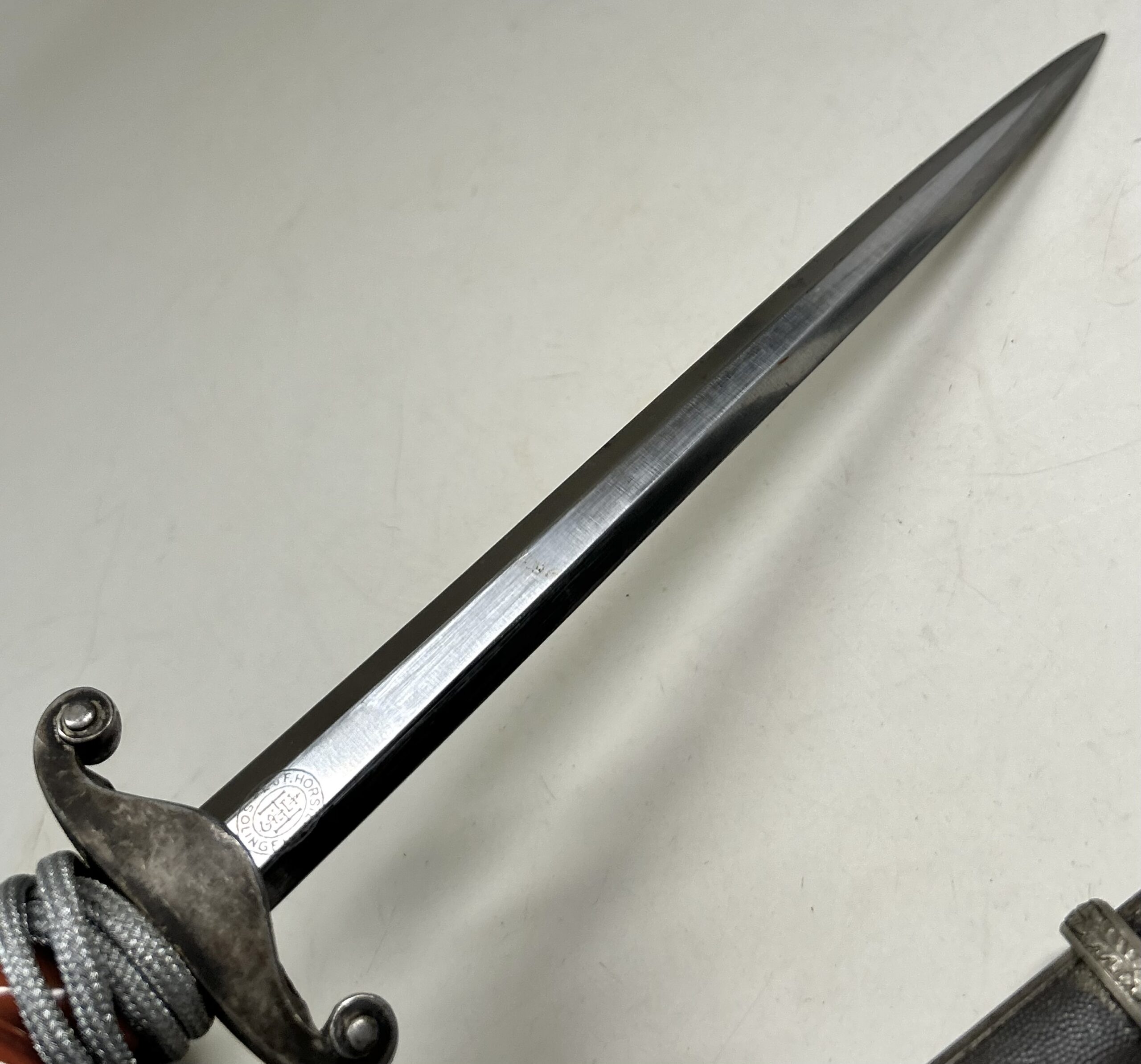 Complete Early ‘Slant-Grip’ Heer (Army) Dagger Set - (E.& F. Hörster) - Image 26