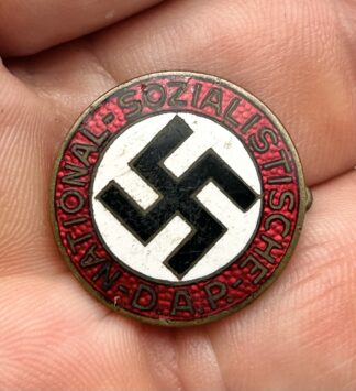 Early NSDAP Party Pin - (Ges Gesch.)