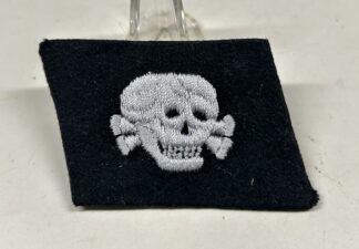 Waffen-SS “Dachau” Totenkopf Collar Tab - (Unissued)