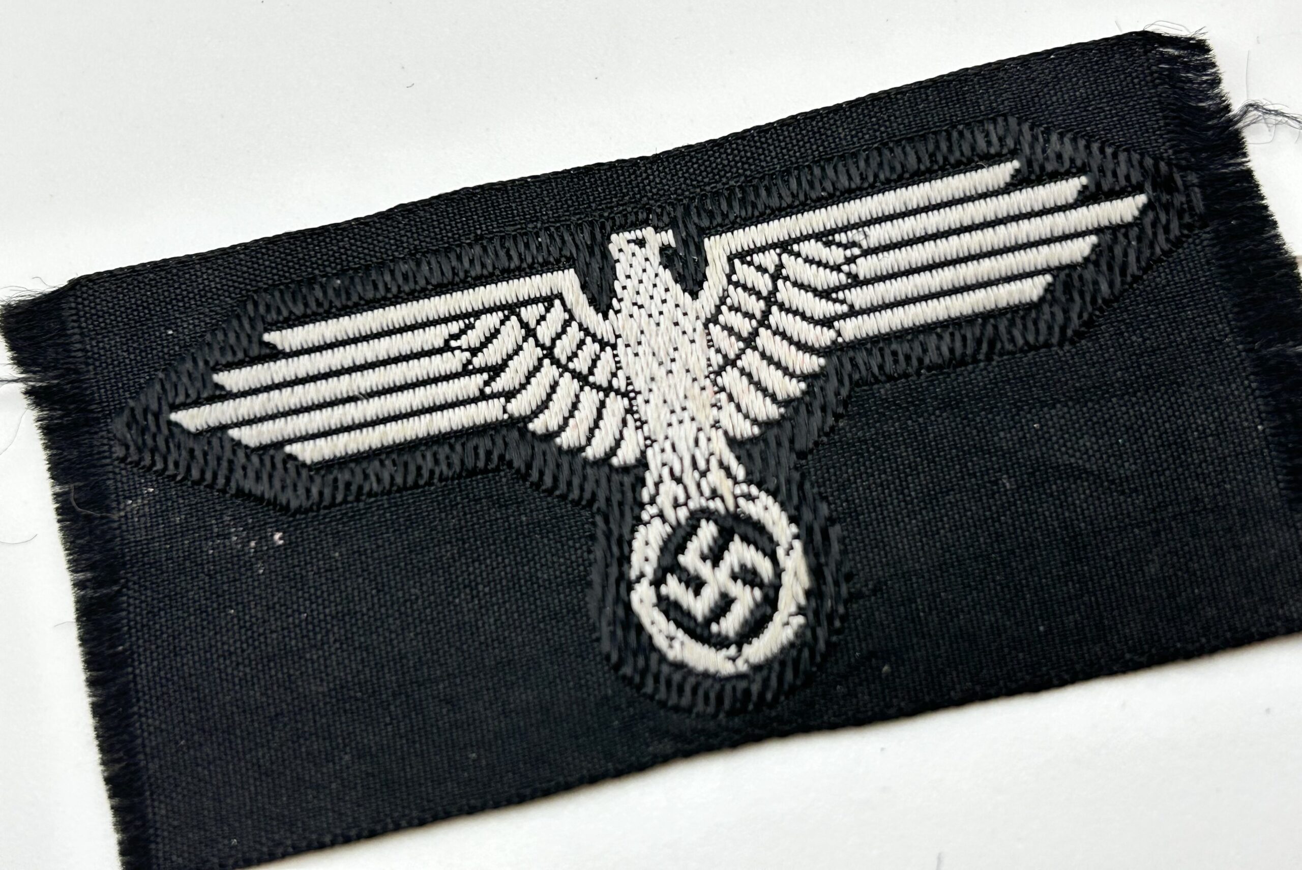 Waffen-SS 'BeVo' Embroidered Cap Eagle - (Unissued) - Image 3