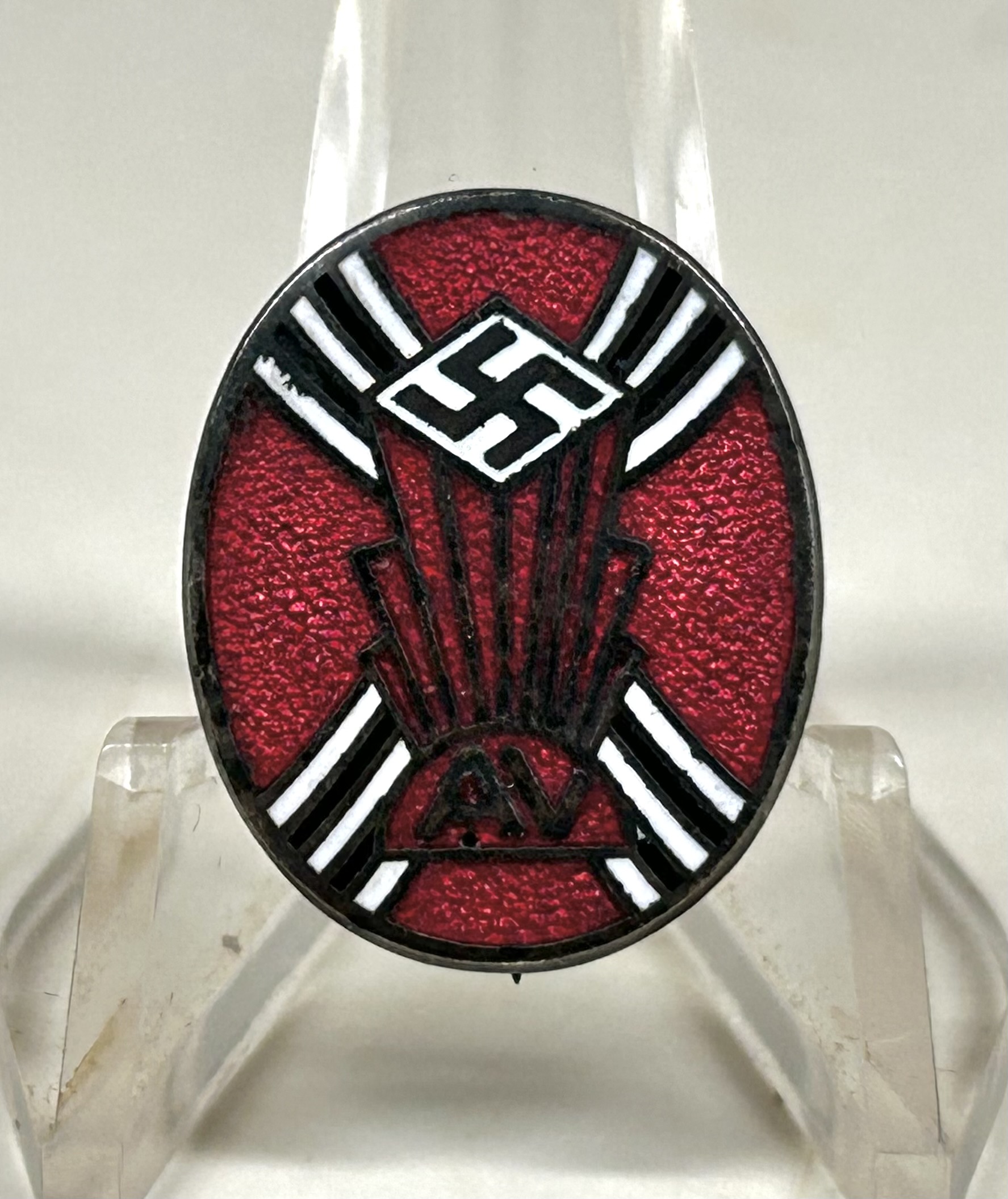 RARE German-American Bund (Amerikadeutscher Volksbund) Lapel Pin