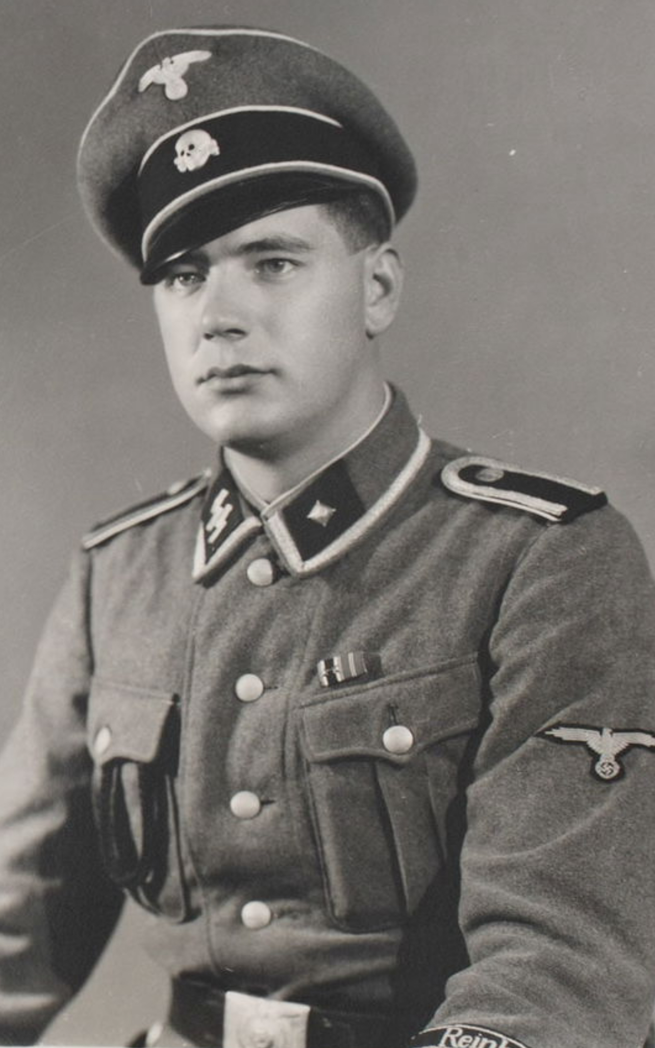 Waffen-SS Visor Cap ‘Totenkopf’ Skull - (RZM M1/52 Deschler & Sohn) - Image 2