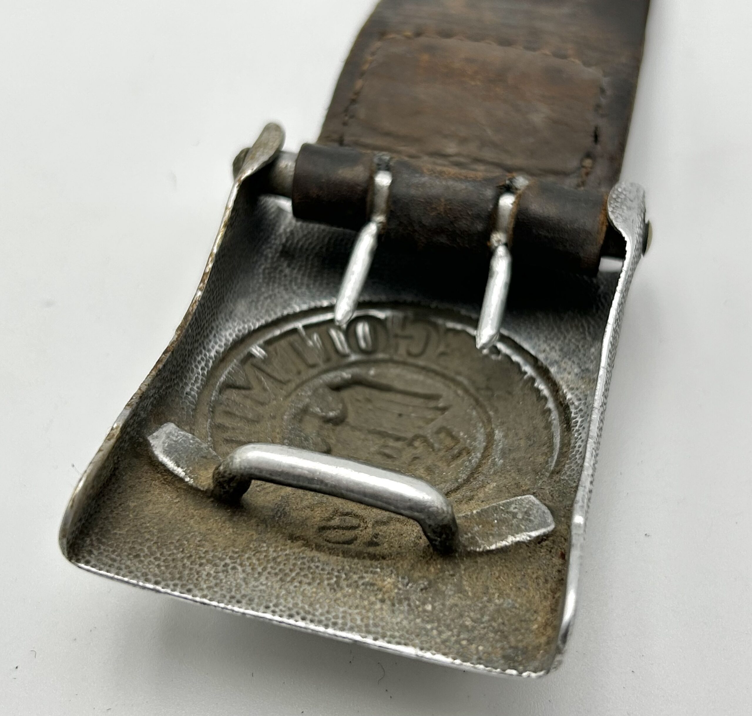 Very Early 1936 Heer (Army) Belt Buckle - (Schmöle & Co., Menden) (Copy) - Image 5