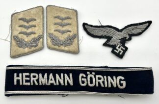 VERY RARE Insignia Grouping to Hermann Göring Division Officer