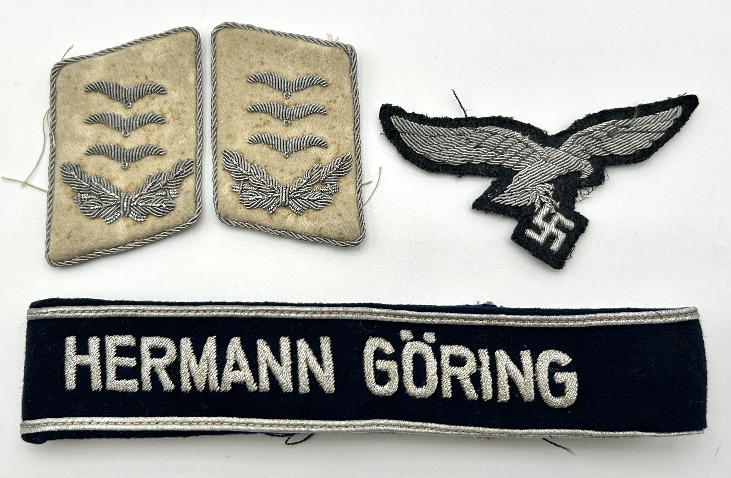 VERY RARE Insignia Grouping to Hermann Göring Division Officer