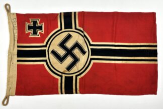 Kriegsmarine (Navy) U-Boat Sized 50x85 ‘Reichskriegsflagge’ - (N.V.P.F. v. Vlissingen & Co’s Katoenfabr)