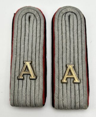 RARE Early Set of SS-VT Artillery Regiment (Artilleriestandarte) Officer Shoulderboards