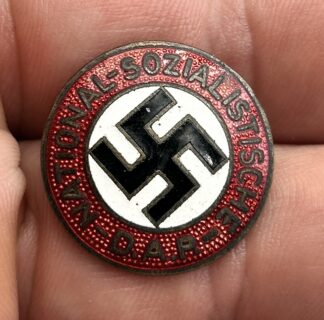 Early NSDAP Party Pin – (Ges Gesch.)