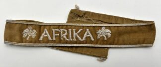 1st Pattern Afrika Campaign Cufftitle – (Uniform Removed)