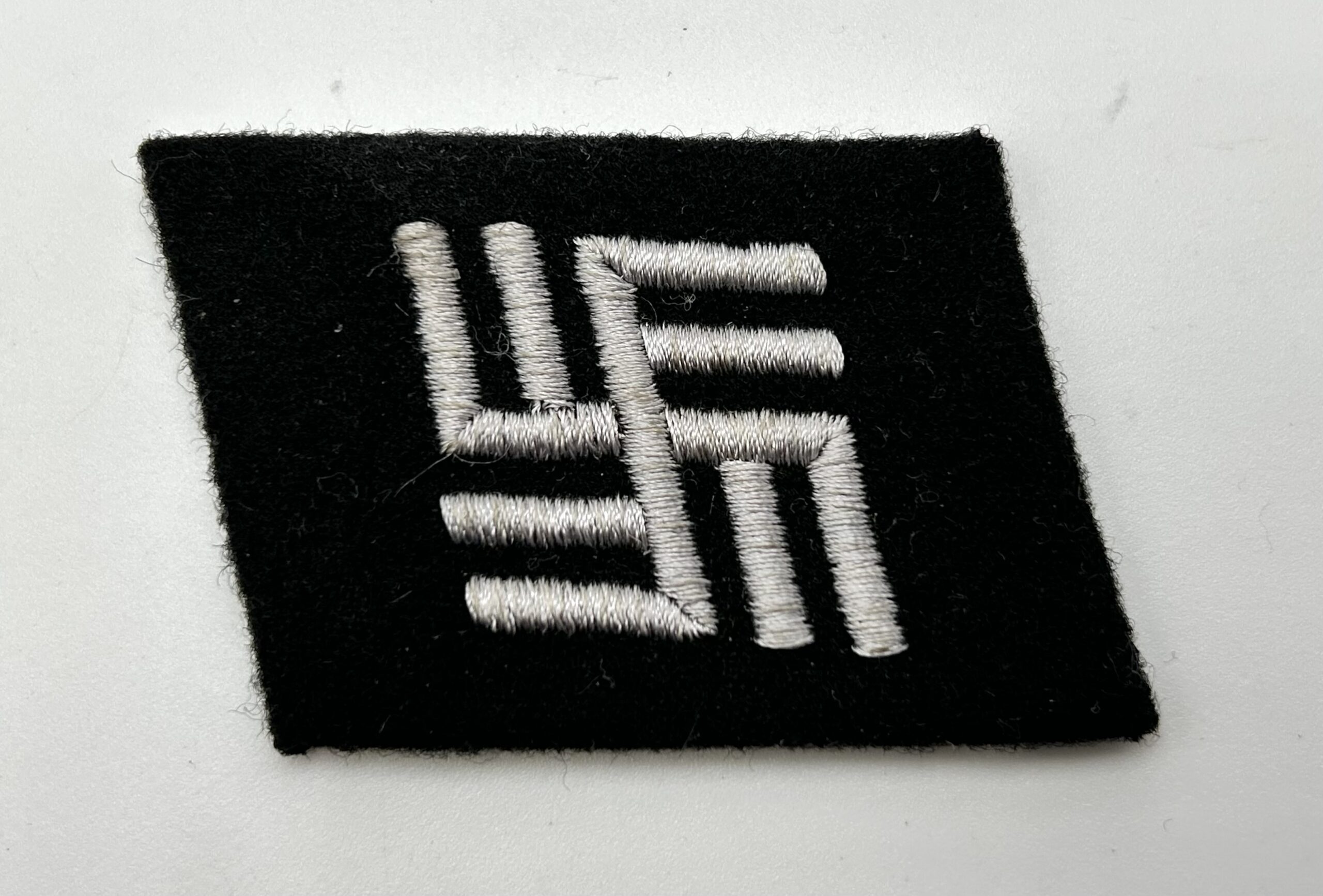 Waffen-SS Temporary Camp Guard Collar Tab