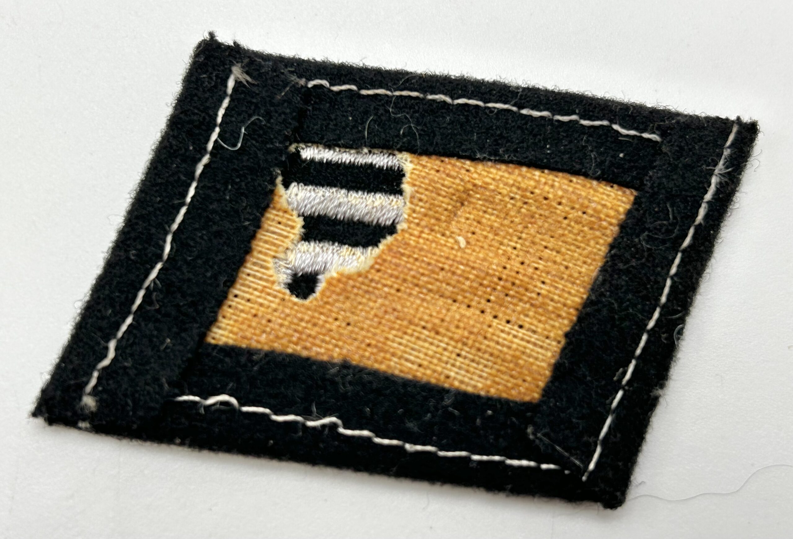 Waffen-SS Temporary Camp Guard Collar Tab - Image 6