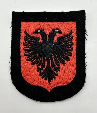 Waffen-SS Sleeve Shield for Albanian Volunteers in “Skanderbeg”
