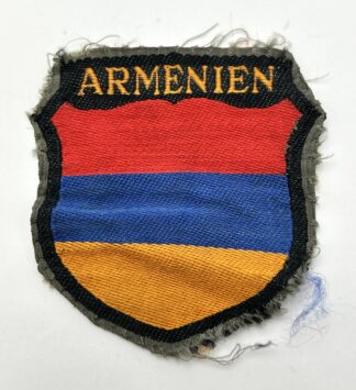 Wehrmacht Sleeve Shield for Armenian Volunteers - (Uniform Removed)