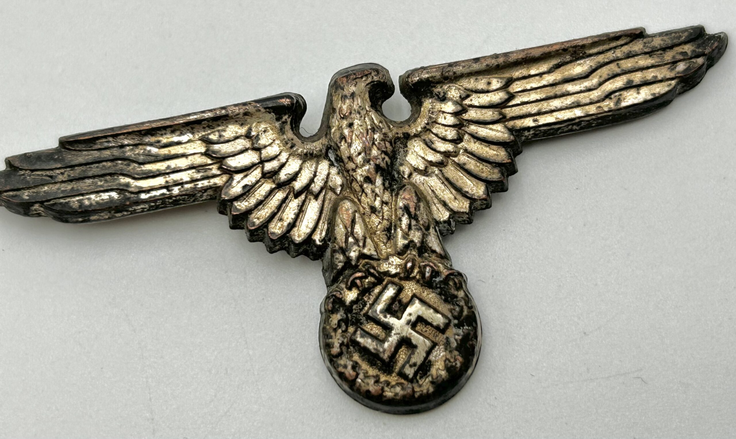 Early SS Visor Cap Eagle - (RZM M1/8 Ferdinand Wagner) - Image 4