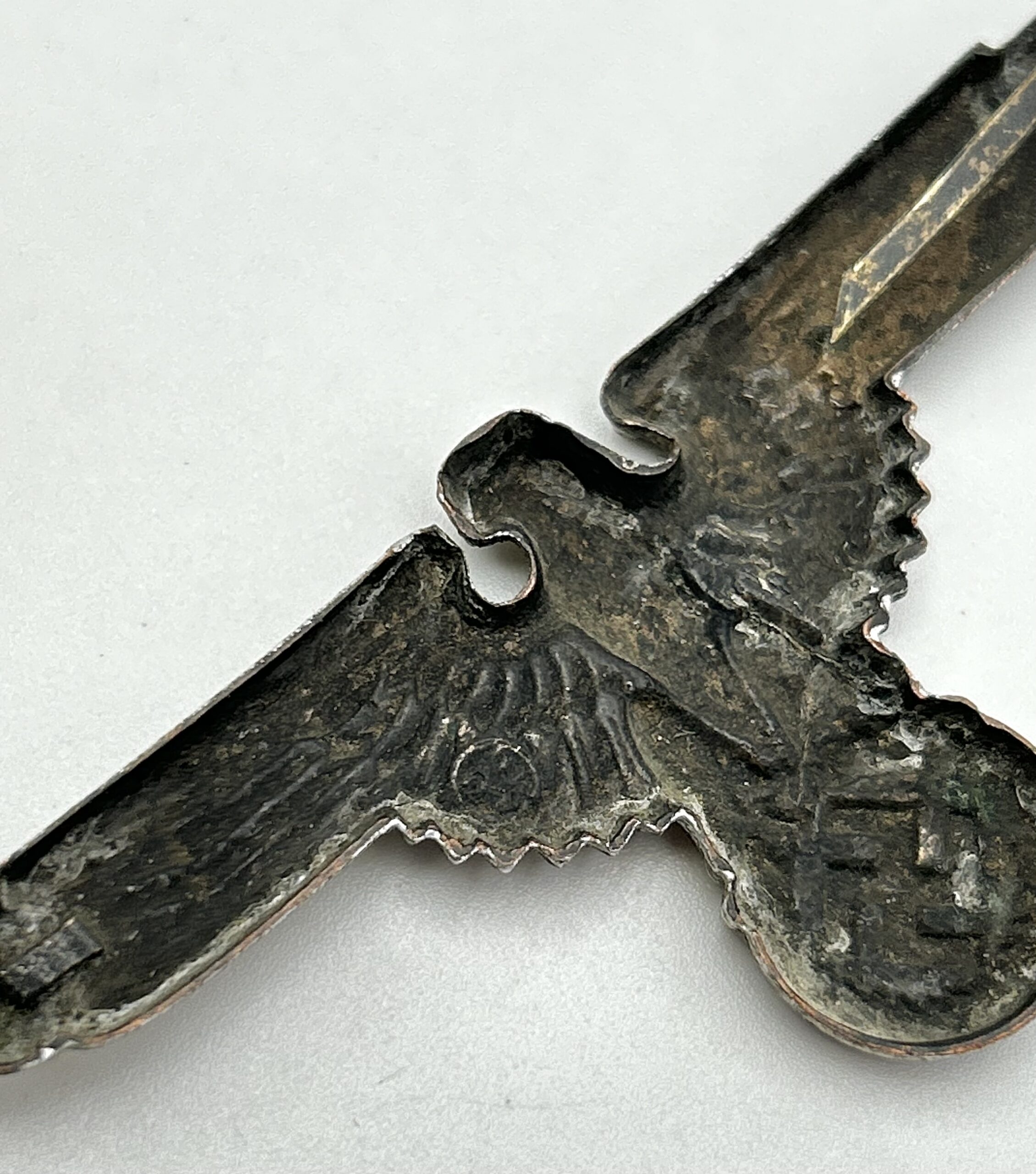 Early SS Visor Cap Eagle - (RZM M1/8 Ferdinand Wagner) - Image 7